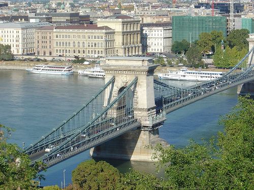 Pont des Chaines sur le Danube