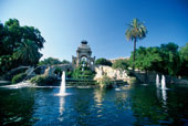 Le parc de la Ciutadella à Barcelone