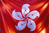 hong kong drapeau